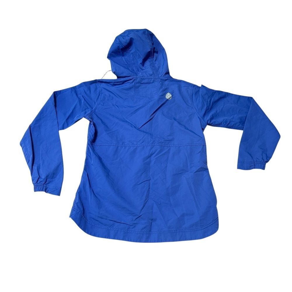Stio Lockwood Men’s Medium Blue Hooded Anorak Pullover Jacket Windbreaker - Picture 2 of 7